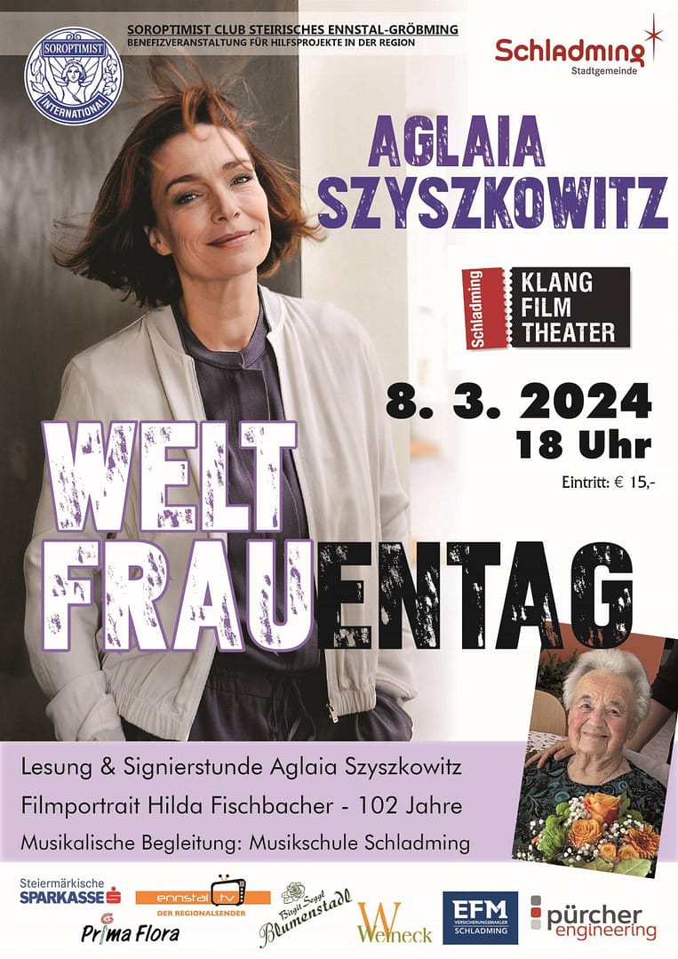 Lesung Aglaia Szyszkowitz